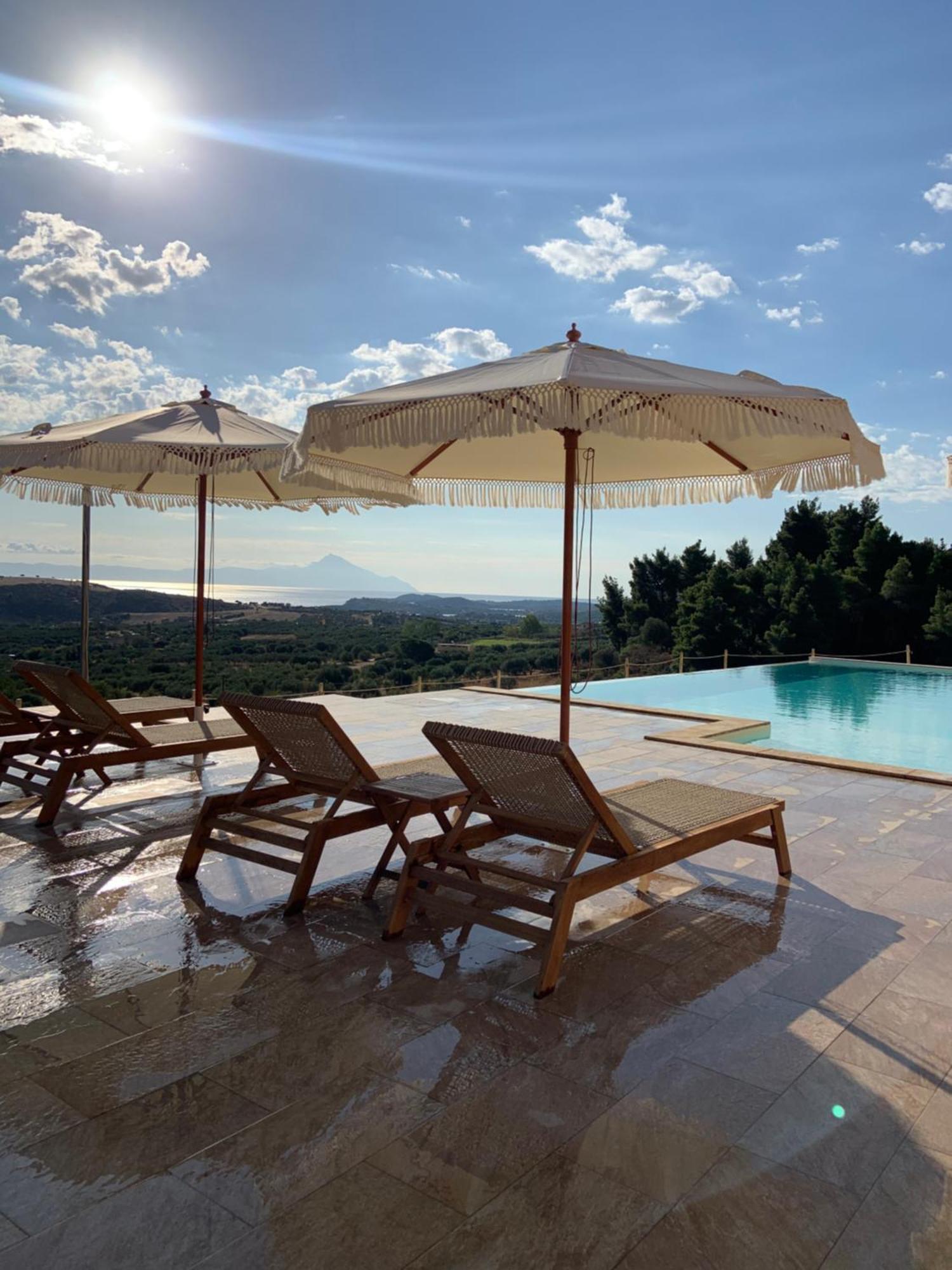 St Nikola Panoramic Suites Halkidiki Айос-Ніколаос Екстер'єр фото