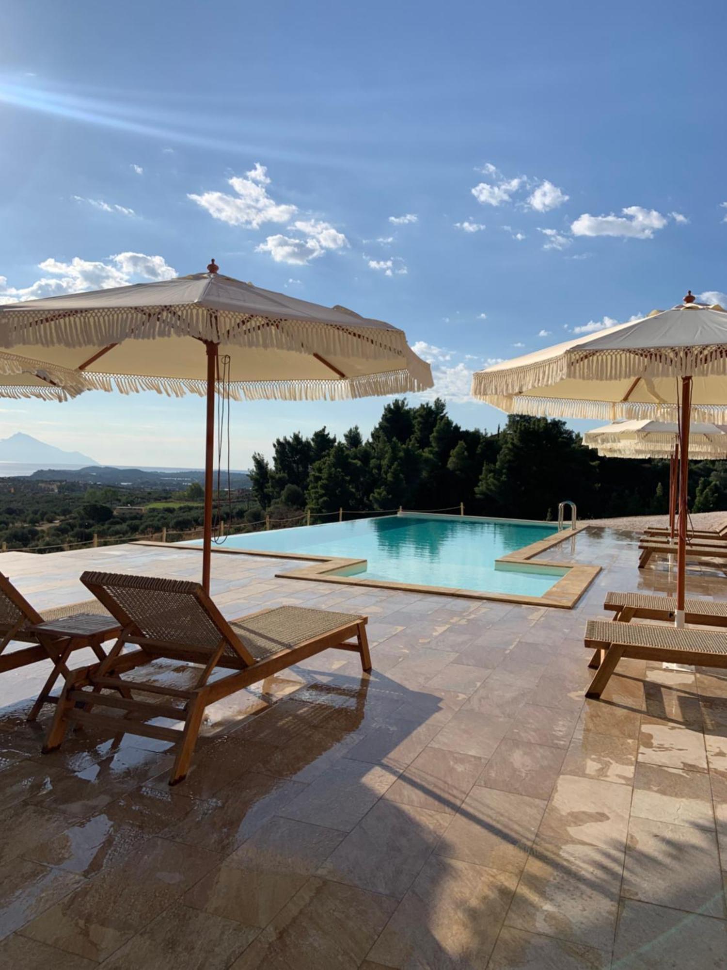 St Nikola Panoramic Suites Halkidiki Айос-Ніколаос Екстер'єр фото