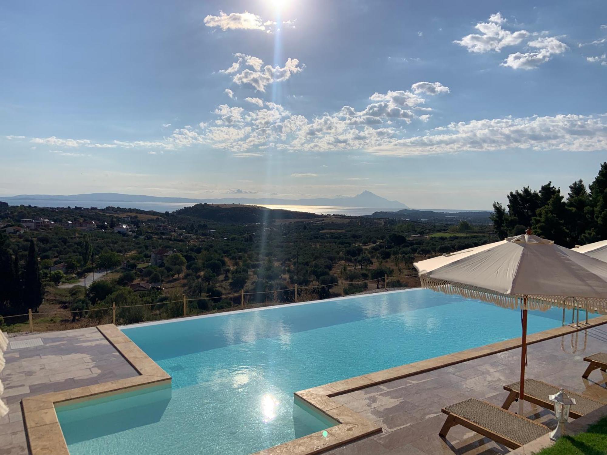 St Nikola Panoramic Suites Halkidiki Айос-Ніколаос Екстер'єр фото